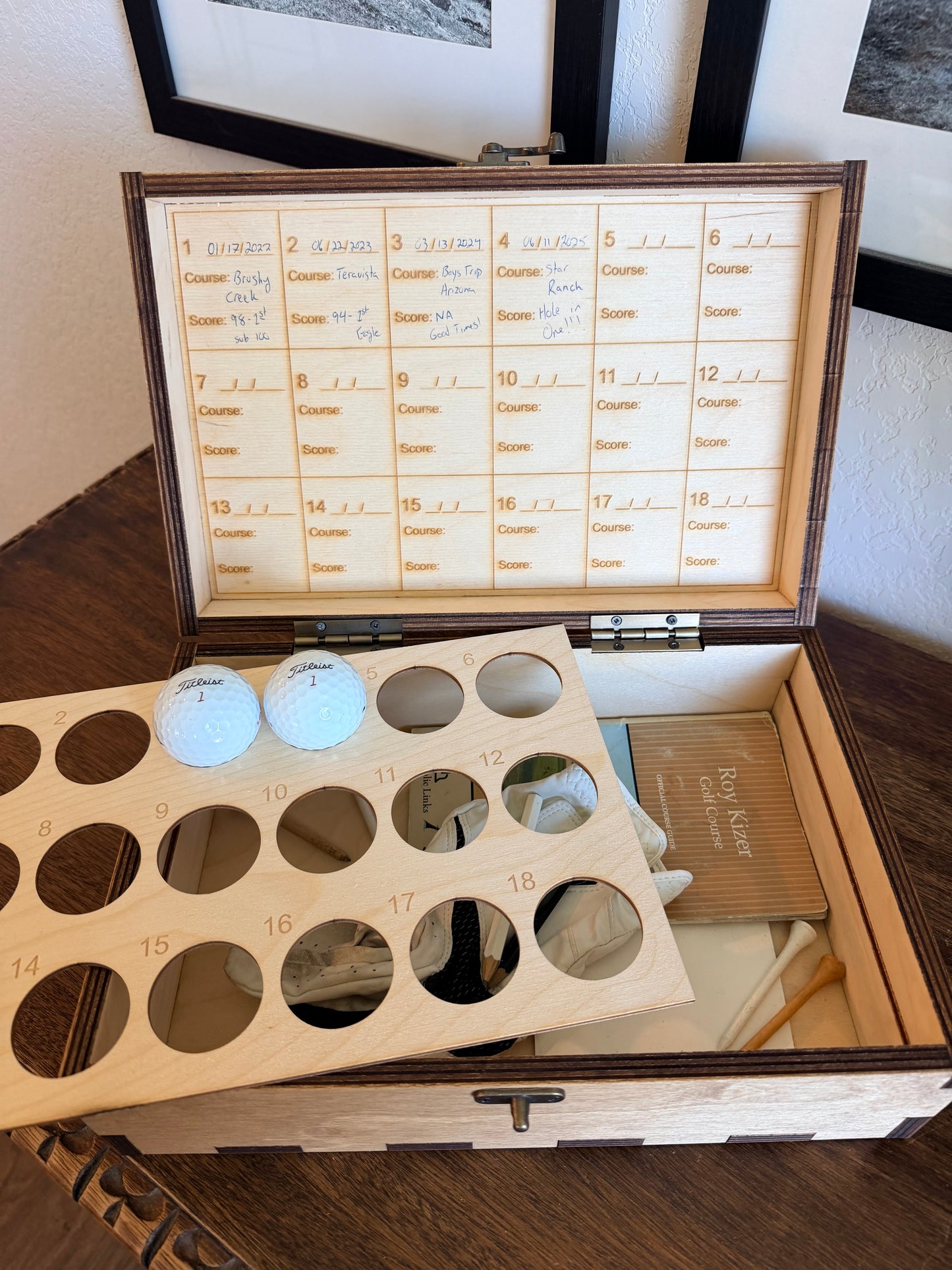 Golf Memory Box