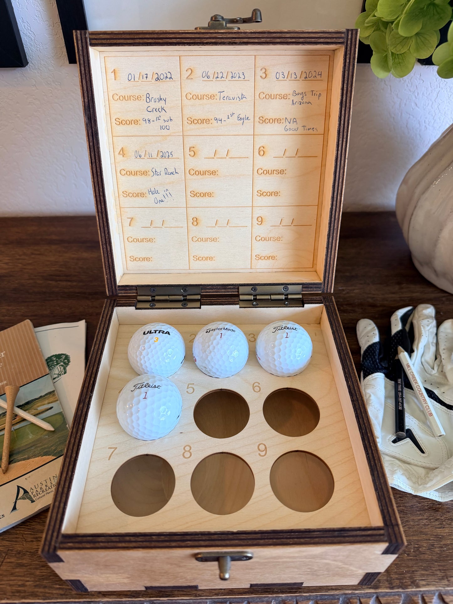 Golf Memory Box