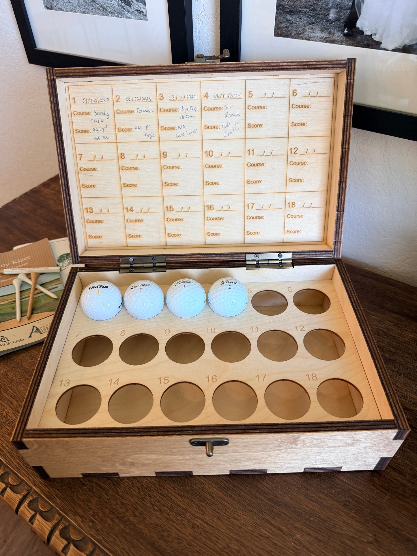 Golf Memory Box