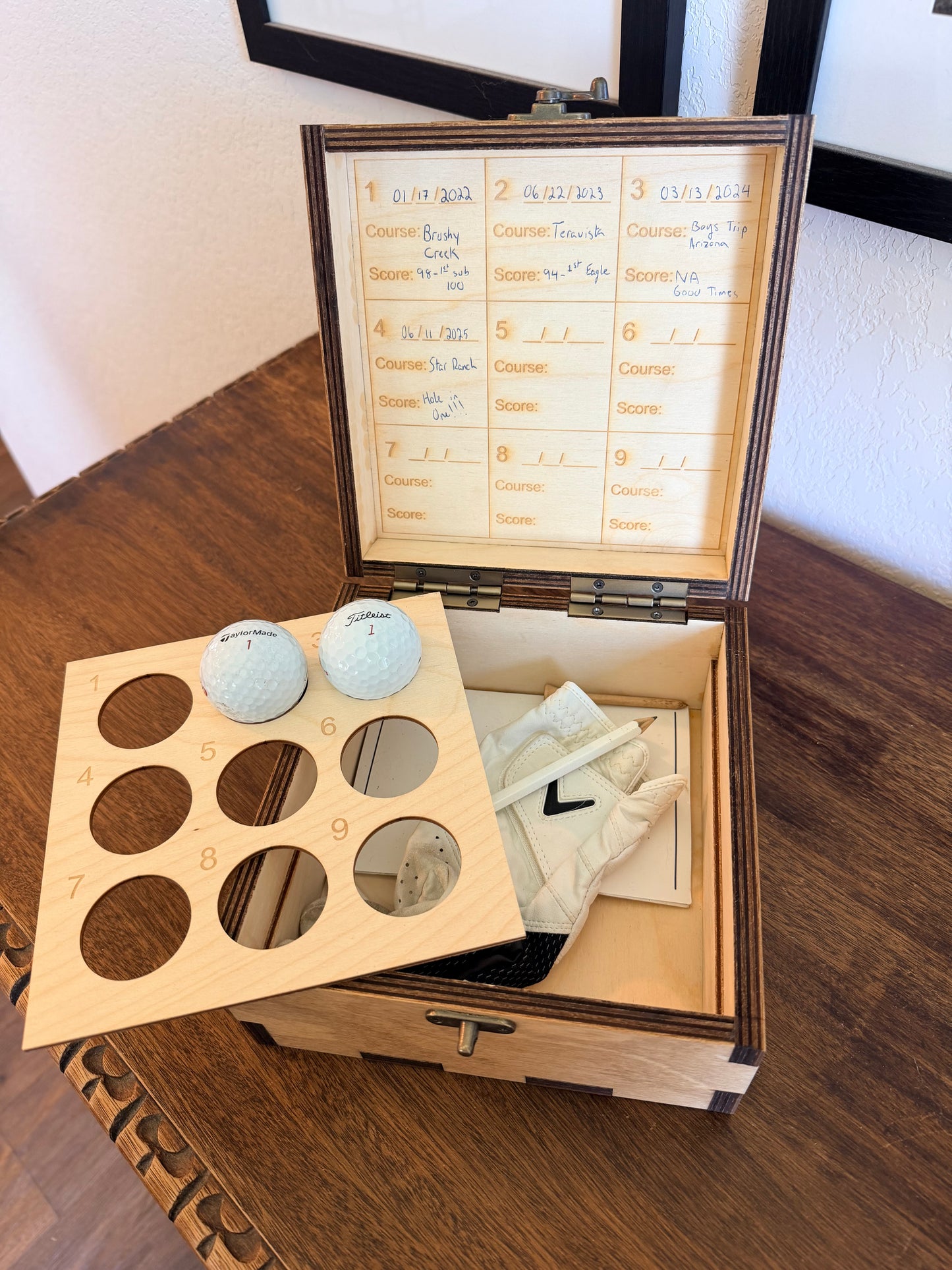Golf Memory Box