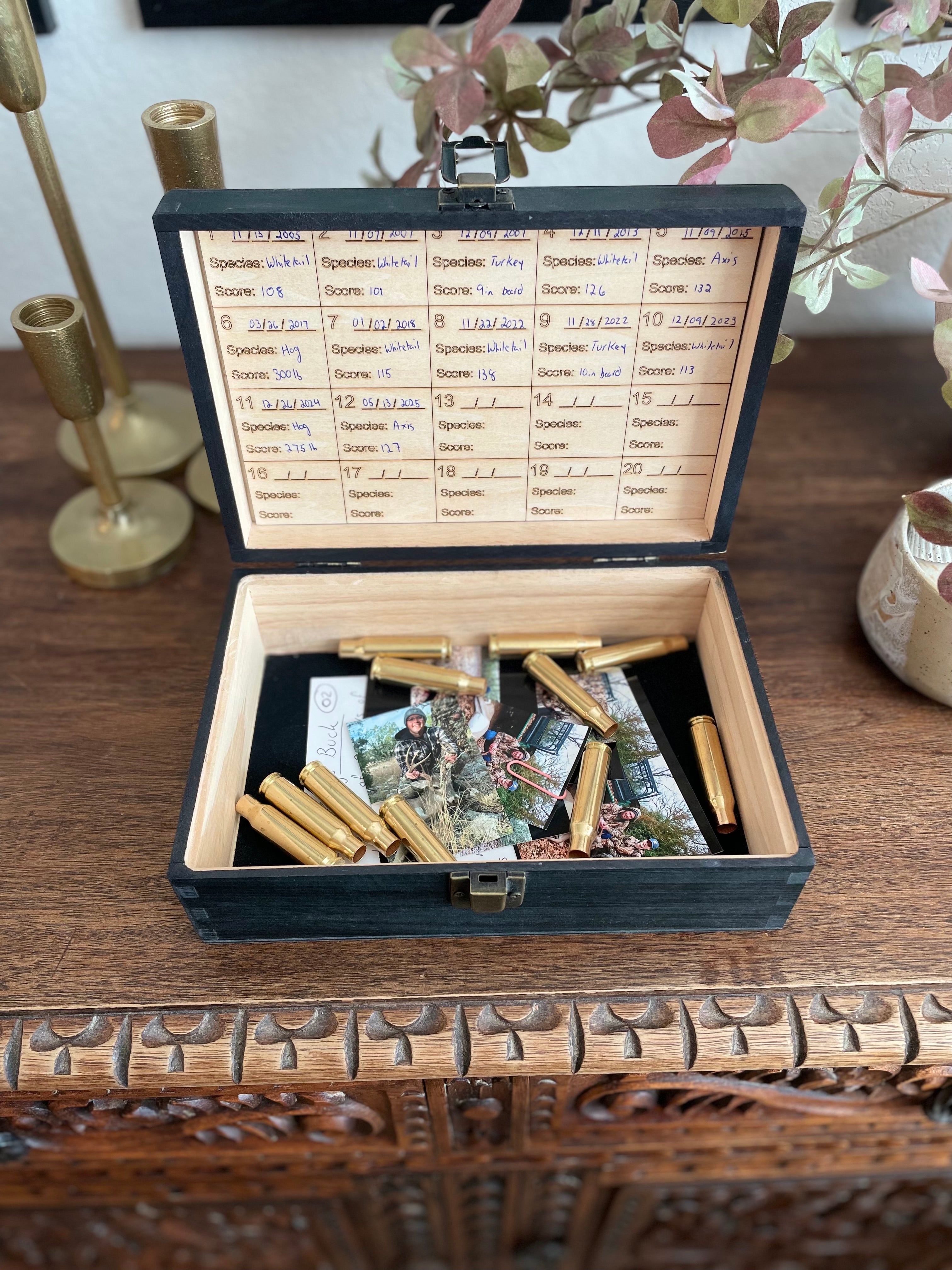 Hunting Memory Box (Basic) – Brushy Creek Unlimited